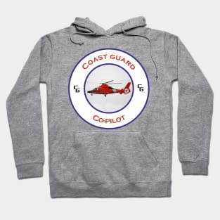 Co-pilots US Coast Guard Search and Rescue Helicopter - Dolphin Hoodie